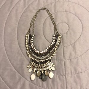 Silver Statement Necklace